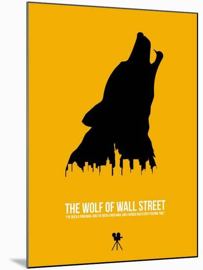 The Wolf of Wall Street-David Brodsky-Mounted Art Print