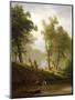 The Wolf River, Kansas, c.1859-Albert Bierstadt-Mounted Giclee Print