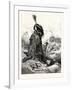 The Wolf Turned Shepherd-Gustave Dore-Framed Giclee Print