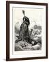 The Wolf Turned Shepherd-Gustave Dore-Framed Giclee Print