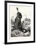 The Wolf Turned Shepherd-Gustave Dore-Framed Giclee Print