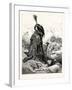 The Wolf Turned Shepherd-Gustave Dore-Framed Giclee Print