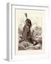 The Wolf Turned Shepherd-Gustave Dore-Framed Giclee Print