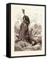 The Wolf Turned Shepherd-Gustave Dore-Framed Stretched Canvas