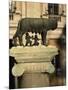 The Wolf with Romuls and Remus, Rome, Italy-Angelo Cavalli-Mounted Photographic Print