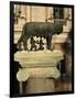 The Wolf with Romuls and Remus, Rome, Italy-Angelo Cavalli-Framed Photographic Print