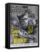 The Wolfman, 1961, "The Curse of the Werewolf" Directed by Terence Fisher-null-Framed Stretched Canvas