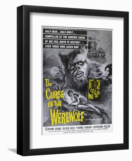 The Wolfman, 1961, "The Curse of the Werewolf" Directed by Terence Fisher-null-Framed Giclee Print