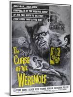 The Wolfman, 1961, "The Curse of the Werewolf" Directed by Terence Fisher-null-Mounted Giclee Print