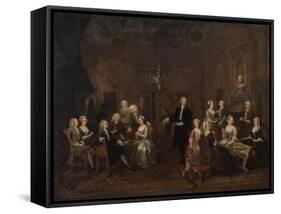 The Wollaston Family, 1730-William Hogarth-Framed Stretched Canvas
