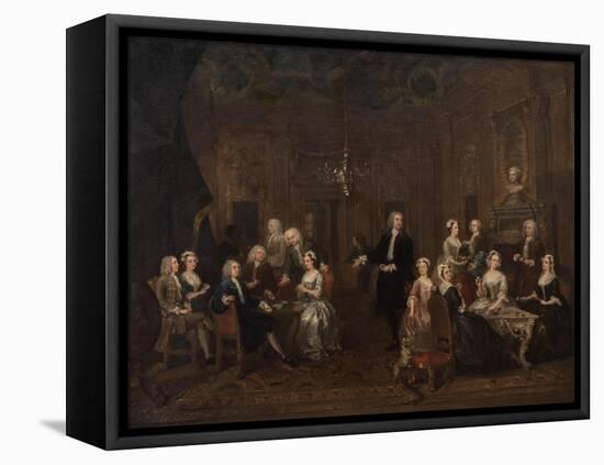 The Wollaston Family, 1730-William Hogarth-Framed Stretched Canvas