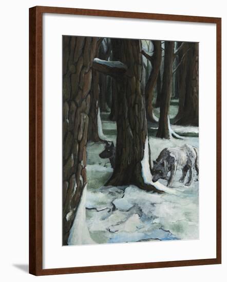 The Wolves-Jamin Still-Framed Giclee Print