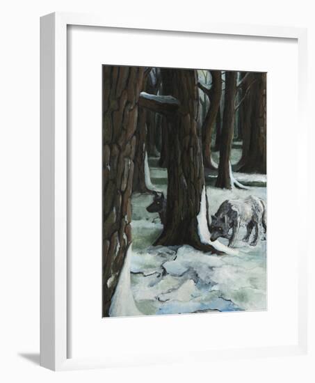 The Wolves-Jamin Still-Framed Giclee Print