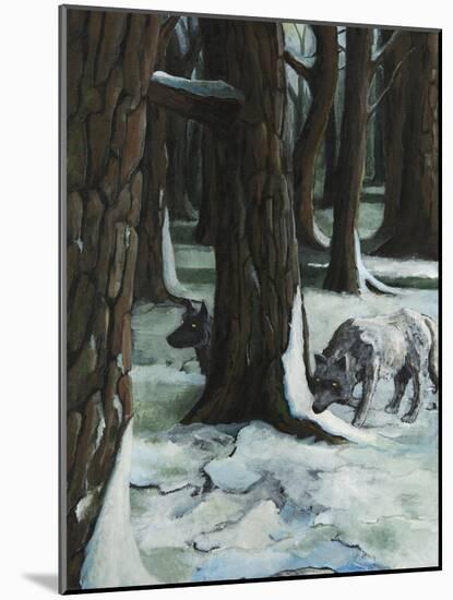 The Wolves-Jamin Still-Mounted Giclee Print