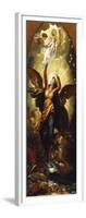 The Woman Clothed with the Sun Fleeth from the Persecution of the Dragon'-Benjamin West-Framed Giclee Print