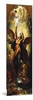 The Woman Clothed with the Sun Fleeth from the Persecution of the Dragon'-Benjamin West-Mounted Giclee Print