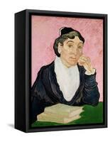 The Woman from Arles-Vincent van Gogh-Framed Stretched Canvas