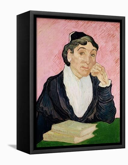 The Woman from Arles-Vincent van Gogh-Framed Stretched Canvas