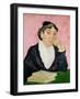 The Woman from Arles-Vincent van Gogh-Framed Giclee Print