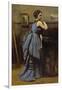 The Woman in Blue, 1874-Jean-Baptiste-Camille Corot-Framed Giclee Print