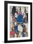 The Woman in Blue-Fernand Leger-Framed Collectable Print