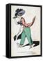 The Woman in Breeches, 20th Century-Francois Lafon-Framed Stretched Canvas