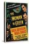 The Woman in Green, 1945-null-Stretched Canvas