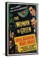 The Woman in Green, 1945-null-Framed Stretched Canvas