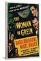 The Woman in Green, 1945-null-Stretched Canvas