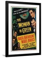 The Woman in Green, 1945-null-Framed Premium Giclee Print