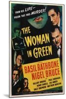 The Woman in Green, 1945-null-Mounted Premium Giclee Print