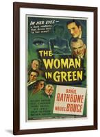 The Woman in Green, 1945-null-Framed Art Print