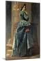 The Woman in Green-Federico Faruffini-Mounted Giclee Print