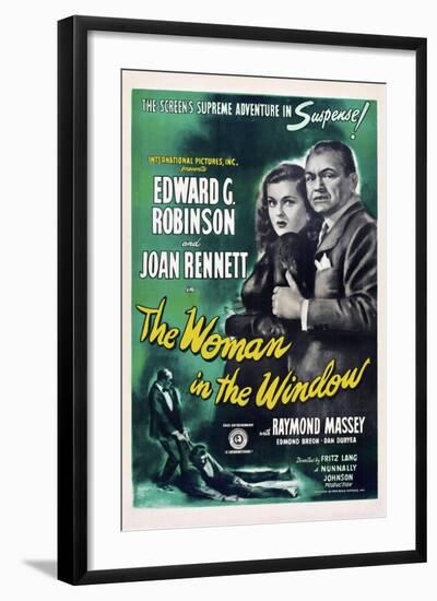 The Woman in the Window [1944], Directed by Fritz Lang.-null-Framed Giclee Print