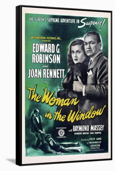 The Woman in the Window [1944], Directed by Fritz Lang.-null-Framed Stretched Canvas