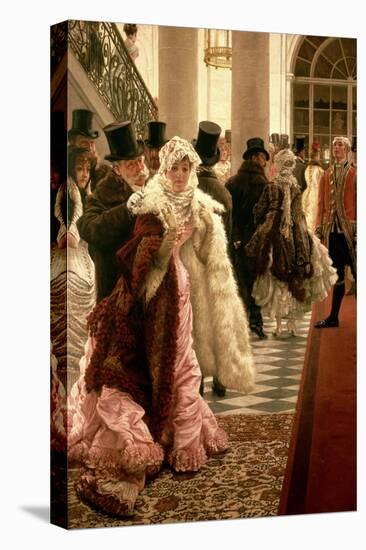 The Woman of Fashion (La Mondaine), 1883-5-James Tissot-Stretched Canvas
