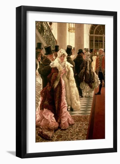 The Woman of Fashion (La Mondaine), 1883-5-James Tissot-Framed Giclee Print