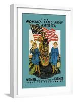 The Woman's Land Army of America-null-Framed Art Print