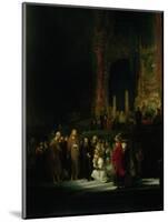 The Woman Taken in Adultery, 1644-Rembrandt van Rijn-Mounted Giclee Print