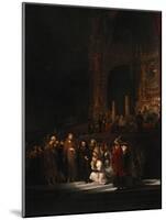 The Woman Taken in Adultery, 1644-Rembrandt van Rijn-Mounted Giclee Print