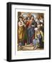 The Woman Taken in Adultery, C1860-null-Framed Giclee Print