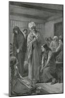 The Woman Who Roused Public Opinion-Charles Mills Sheldon-Mounted Giclee Print