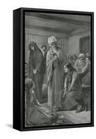 The Woman Who Roused Public Opinion-Charles Mills Sheldon-Framed Stretched Canvas