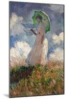 The Woman With a Parasol, 1886-Claude Monet-Mounted Giclee Print