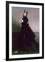 The Woman with the Glove, 1869-Charles Emile Auguste Carolus-Duran-Framed Giclee Print