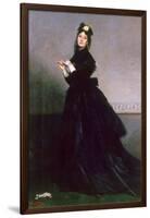 The Woman with the Glove, 1869-Charles Emile Auguste Carolus-Duran-Framed Giclee Print