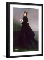 The Woman with the Glove, 1869-Charles Emile Auguste Carolus-Duran-Framed Giclee Print