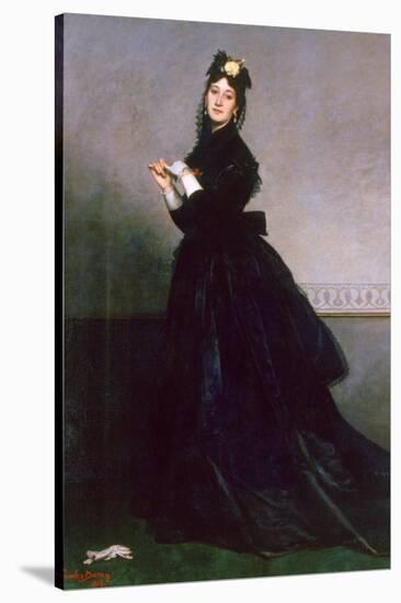 The Woman with the Glove, 1869-Charles Emile Auguste Carolus-Duran-Stretched Canvas