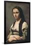 The Woman with the Pearl (La Femme a La Perle)-Jean-Baptiste-Camille Corot-Framed Art Print