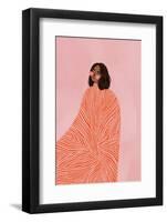 The Woman with the Swirls-Bea Muller-Framed Photographic Print